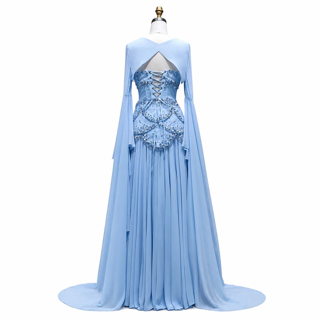SS286 The Samira Dress In Blue